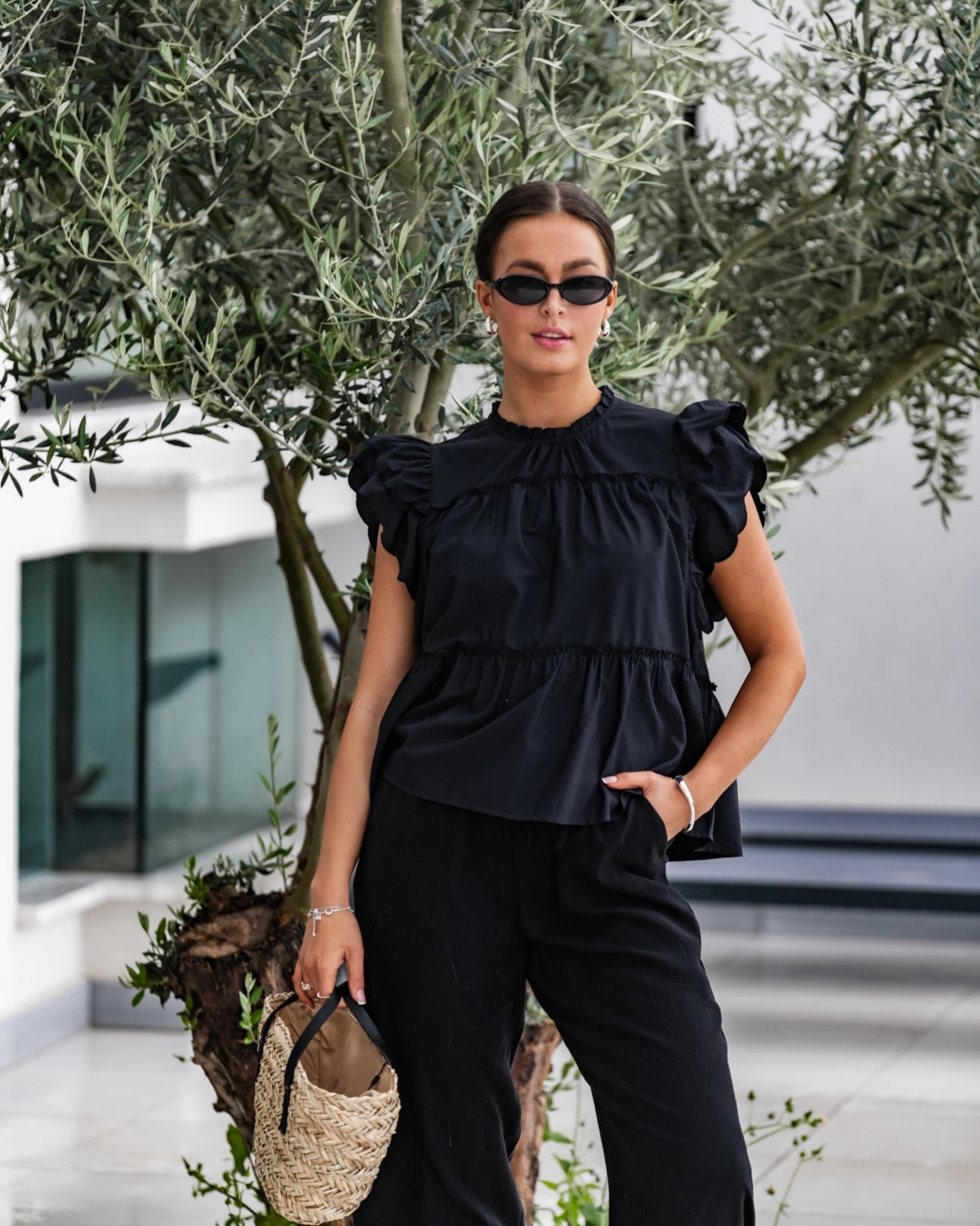 VMISOLDE Top - Black